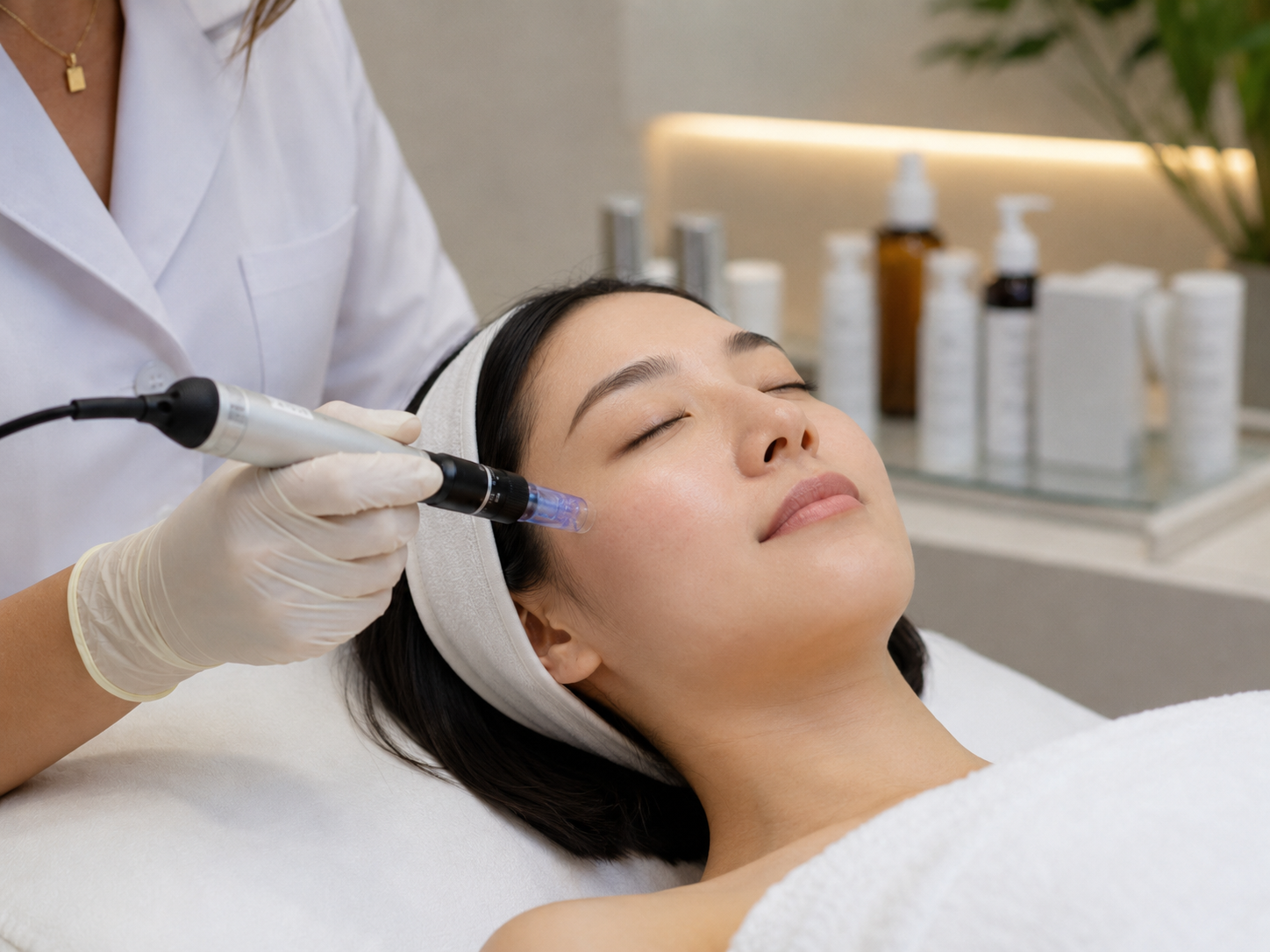 Microagulhamento facial e corporal